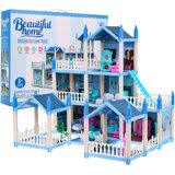  Hiša za punčke Villa Cottage - modra | Shoptok.si