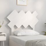  Uzglavlje za krevet Bijela 92x3x81 cm od masivne borovine | shoptok.hr