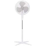 podni ventilator, 45W, 43cm, beli