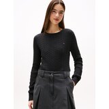 Tommy Jeans Pulover 'ESSENTIAL' črna | Shoptok.si