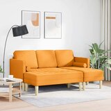 Set sofe s jastukom 2 pcs Tamno žuta Poliester | Eponuda.com