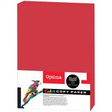 Optima Barvni fotokopirni papir A4, rdeča, 500 listov Cene