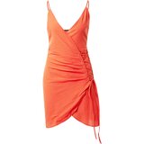 Trendyol Obleka oranžno rdeča | Shoptok.si