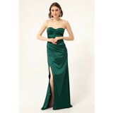 Lafaba Evening & Prom Dress - Green - Bodycon Cene