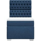  Krevet s oprugama i madracem plavi 80x200 cm od tkanine | shoptok.hr