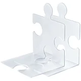 Držači za knjige ili CD-e, slagalica, Prozirna