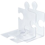 Han držalo za knjige/cd-je puzzle, prosojna, 2 kosa | Shoptok.si