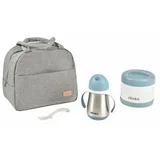 Béaba® torba za užinu s dodacima on-the-go mealtime windy blue