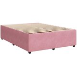  Boxspring krevet s madracem Ružičasta 140 x 190 cm Baršun | shoptok.hr