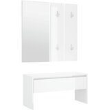  Set namještaja za hodnik bijeli od konstruiranog drva | shoptok.hr