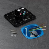 solight 5B322B - spoljna ugradna podna utičnica IP55, crna, pravougaona | Eponuda.com