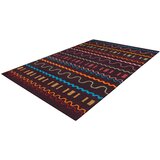Kayoom TKANA PREPROGA 170/240 cm taftano večbarvno, vijolična | Shoptok.si