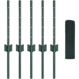  Zavarena Ograda s 5 U Stupova Zelena 0 4x10 m Čelik | shoptok.hr