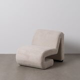 Ixia Bež fotelj iz tkanine bouclé – | Shoptok.si