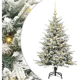  Umjetno prethodno osvijetljeno božićno drvce s kuglicama Zelena | shoptok.hr