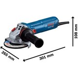 Bosch GWS 12-125 S Professional Kutna brusilica - 06013A6020 | shoptok.hr
