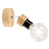  Spot-Light 2834174 - Zidno spot svetlo MARJOLAINE 1xE27/25W/230V hrast | Eponuda.com