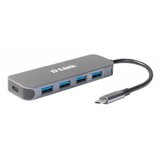 D-link USB-C to 4-Port USB 3.0 Hub DUB-2340 | ePonuda.com