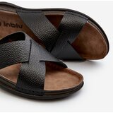 Inblu Light Comfortable Men's Sandals with Buckles MT000016 Black | Shoptok.si