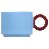 ONA Svetlo modra skodelica iz kamenine 280 ml Lou – Cene