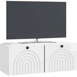 TV Omarica za TV, ki jo lahko montiraš na steno Bela visok sijaj, (5000210585) | Shoptok.si