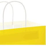  Papirnate vrečke 50 kosov z ročaji rumena 32x17x25 cm, (5000160890) | Shoptok.si