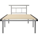  Za krevet sivi metalni 100 x 200 cm | shoptok.hr