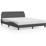  Okvir za krevet Dover sivi 160x200 cm od umjetne kože | Eponuda.com