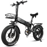 Cmacewheel RX20MAXT zložljivo električno kolo Fat, dvojni motor 1500 W, 18 Ah, črna, (21960250) Cene