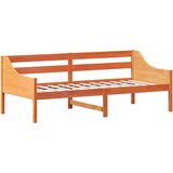 vidaXL Dnevna postelja voščeno rjava 90x200 cm trdna borovina, (21007166) Cene