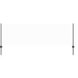 vidaXL Ograjni stebri 11 kos U-kanal siva 80 cm jeklo, (22085178) | Shoptok.si