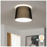  Brilagi - LED plafonski luster CERIA 1xE27/40W/230V prečnik 30 cm crni | Eponuda.com