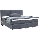 Premium Living Boxspringbett Brooklyn Hellgrau Ca. 180x200cm Cene