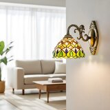 Brilagi tiffany vitražna zidna lampa margaret 1xE27/40W/230V | Eponuda.com