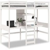 vidaXL okvir kreveta na kat bez madraca bijeli 80 x 200 cm od borovine | shoptok.hr