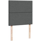  Krevet s oprugama i madracem tamnosivi 90 x 190 cm od tkanine | shoptok.hr