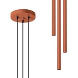 Sollux SL.1527 - visilica na sajli pastelo 3xG9/8W/230V crvena | Eponuda.com
