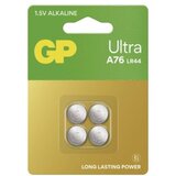 Gp gumbna alkalna baterija Ultra LR44 A76U, 4 kosi, B30764 | Shoptok.si
