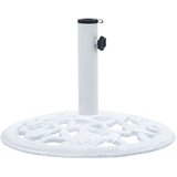  Stalak za suncobran bijeli 12 kg 48 cm od lijevanog željeza | shoptok.hr