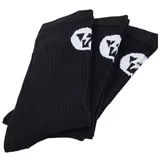 Dokolenke PACK DE 3 THUNDER SOCKS Črna