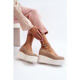 Boto Women's Beige Wedge Espadrilles Malla | ePonuda.com