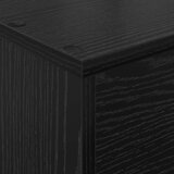  Polica za časopise s policom Crni hrast 70 x 41 x 126 cm | Eponuda.com