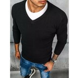 DStreet WX1883 black men's sweater Cene