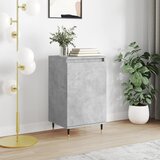  Komoda siva boja betona 40 x 35 x 70 cm od konstruiranog drva | shoptok.hr