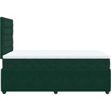  Krevet box spring s madracem tamnozeleni 120x190 cm baršunasti | shoptok.hr
