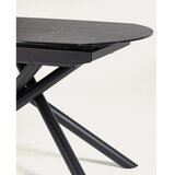 Kave Home Proširiv blagovaonski stol s dodatnom pločom s keramičkom daskom 100x130 cm Yodalia – | shoptok.hr