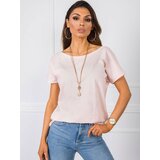 BASIC Feel Good T-shirt-RV-TS-4662.04X-light pink | Shoptok.si