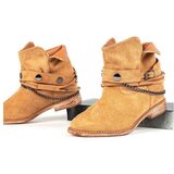 Resti Brown cowboy boots on an indoor wedge Salem - Footwear | ePonuda.com