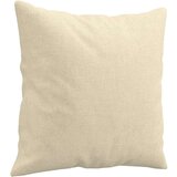  2-dijelni set sofa s jastucima krem od tkanine | shoptok.hr