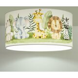  Dečije plafonsko svetlo KIDS ROOM 1xE27/60W/230V, prečnik 40 cm, motiv džungle | Eponuda.com
